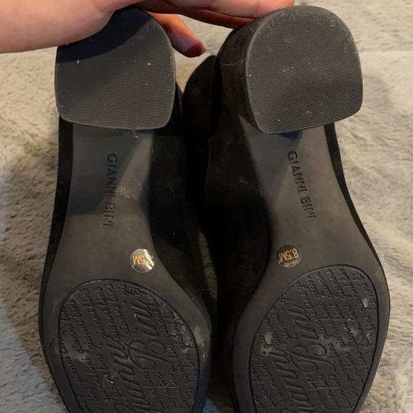 Gianni Bini Black Suede Booties size 8.5 - Picture 5 of 5